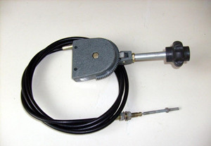 Cable de tracción del deflector del capó de descarga