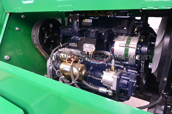 Pelipadora hidráulica del motor diesel móvil