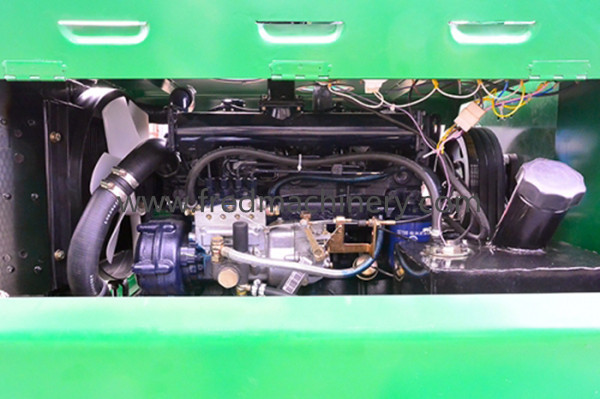 Cendidora hidráulica del motor diesel móvil